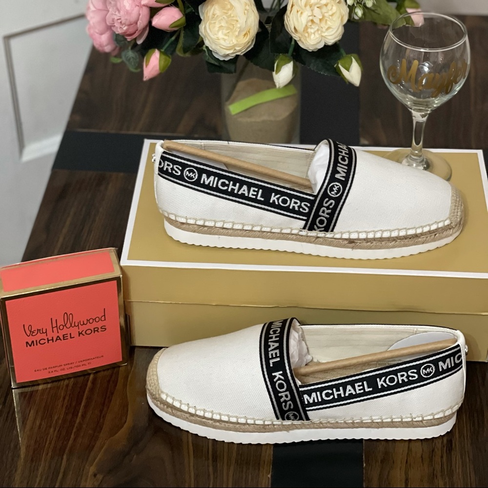 White Michaell kors shoes